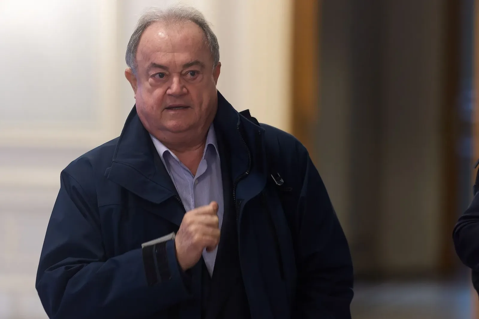 Vasile Blaga discutând despre absența lui Adrian Veștea la Congresul PNL.