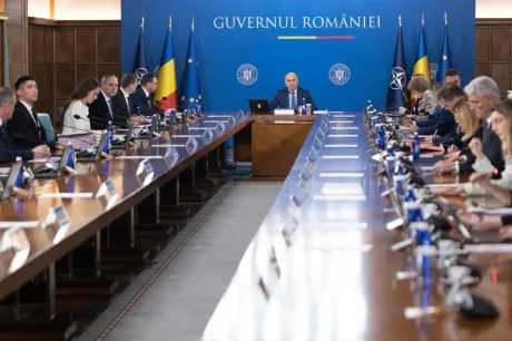 Reuniune a guvernului român pentru discutarea măsurilor energetice.