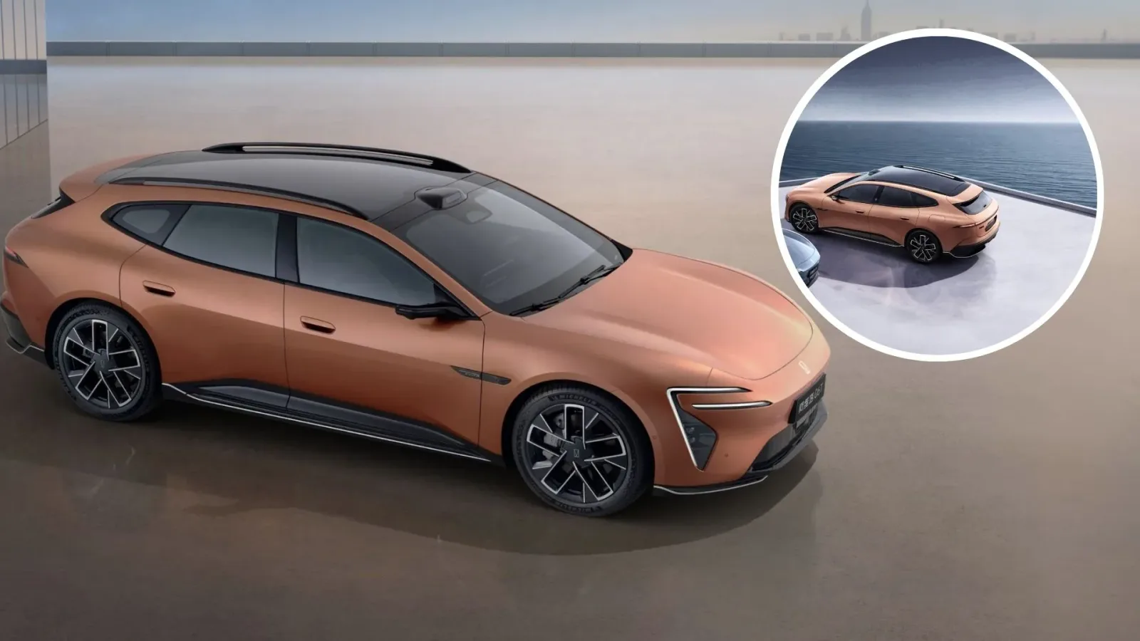 Break electric Avatr 06T, cu design modern și performanță ridicată, ideal pentru călătorii lungi.