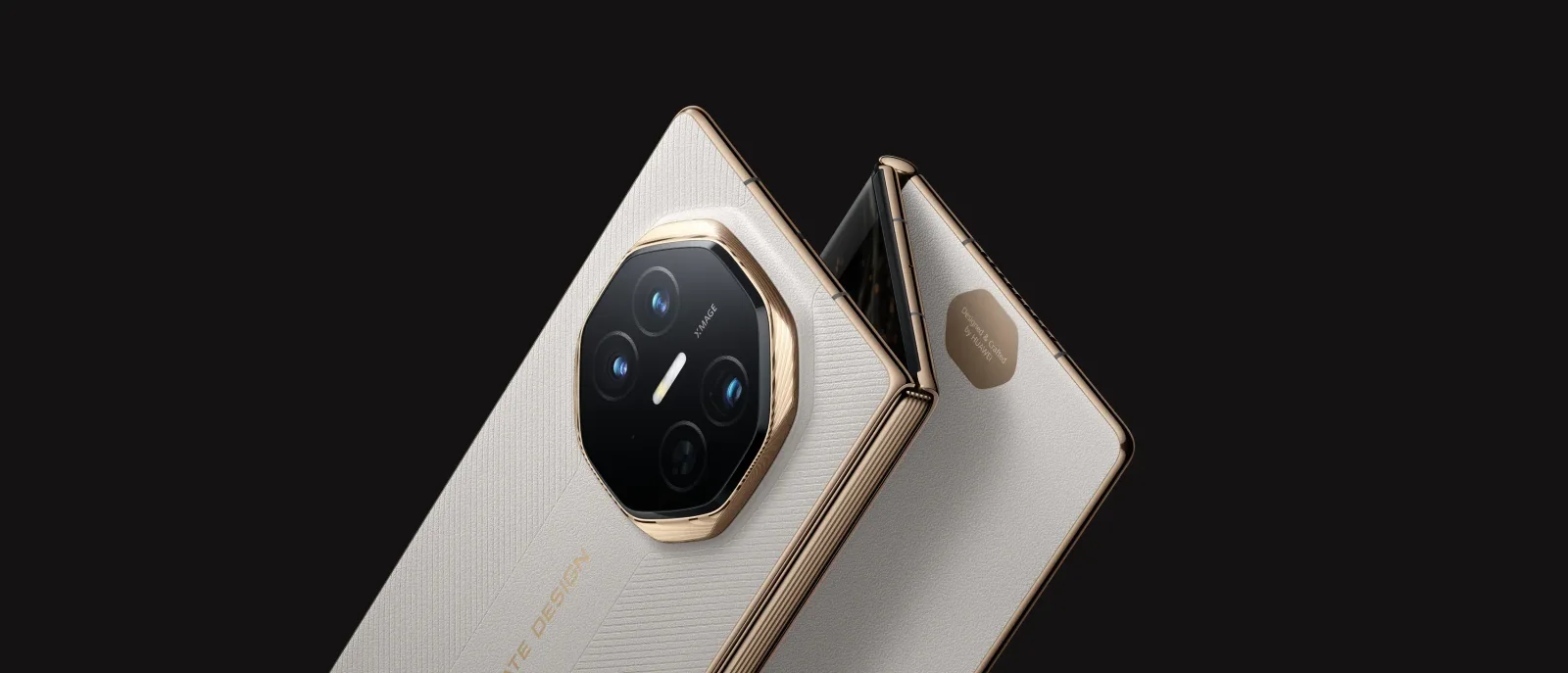 Design inovator pentru pliabilul Huawei Mate XT 2, cu formă în U.