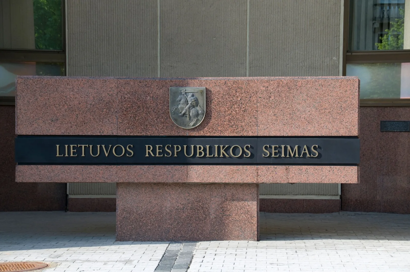 Clădirea Parlamentului Lituaniei, simbol al democrației și legislației.
