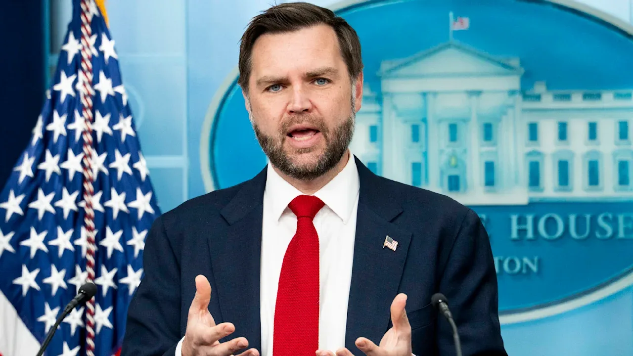 JD Vance discută despre relația dintre SUA și Israel la Casa Albă.
