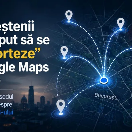 Eroare de localizare în București afectează aplicațiile de navigație.
