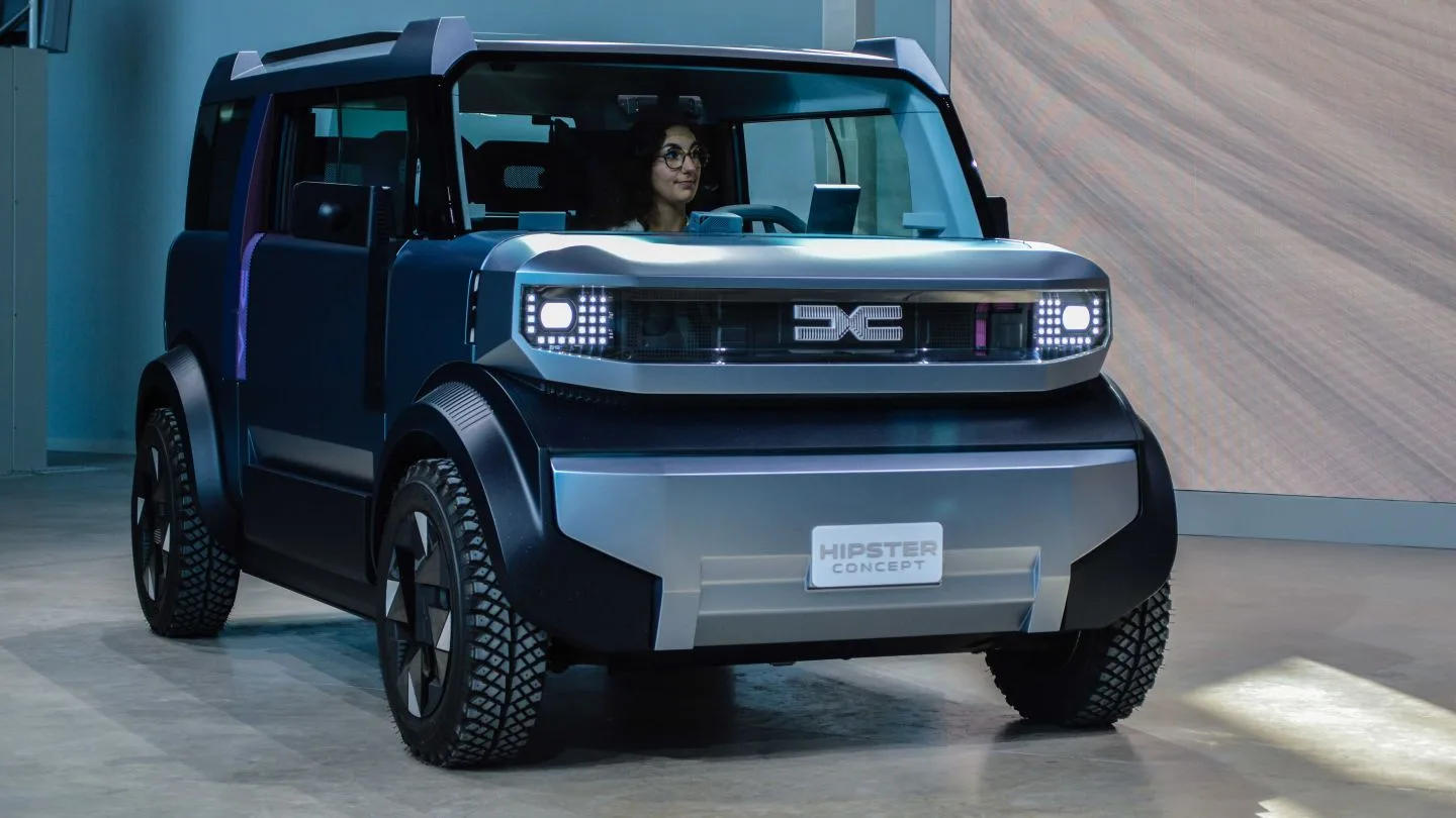 Cvadriciclul electric Dacia Hipster, un model inovator pentru viitor.