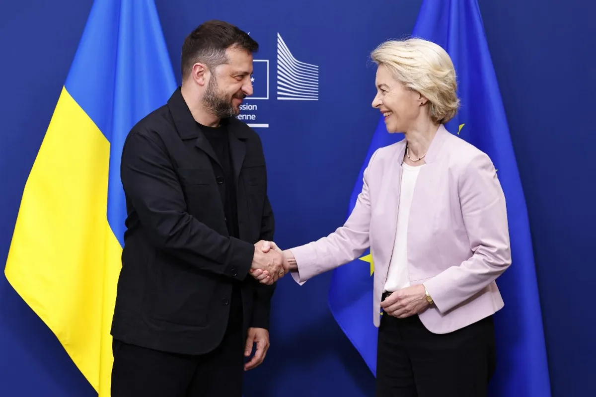 Întâlnire între liderii Ucrainei și Comisiei Europene pentru parteneriatul de apărare.