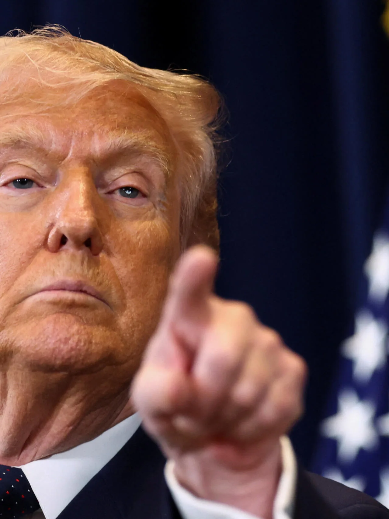 Donald Trump discutând despre acordul cu Iranul și impactul său economic.