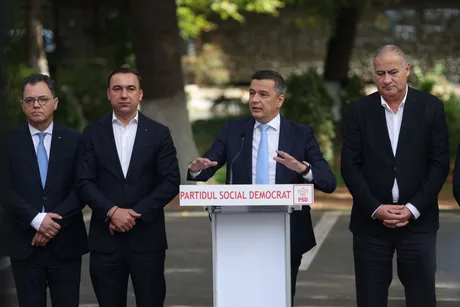 Sorin Grindeanu discută despre direcția economică a PSD în București.