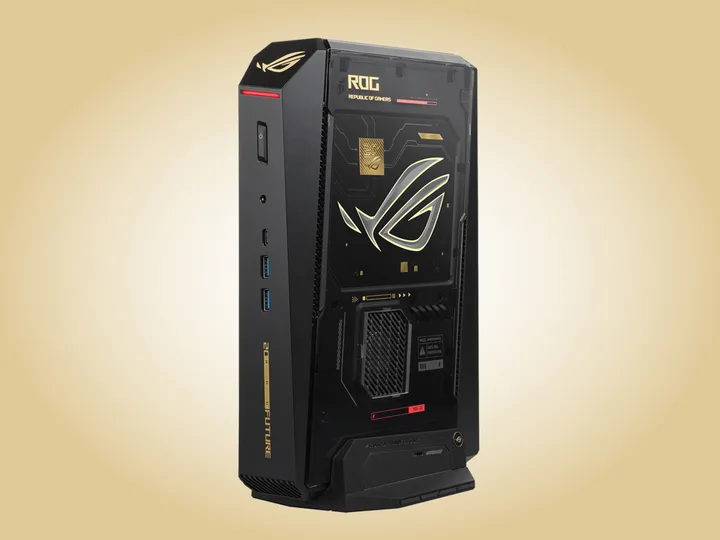 Mini-PC-ul ROG NUC 16 Edition 20 cu design elegant și performanțe ridicate.