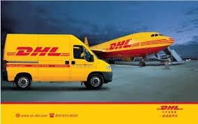 Transport aerian și rutier DHL pentru bunuri de inteligență artificială.