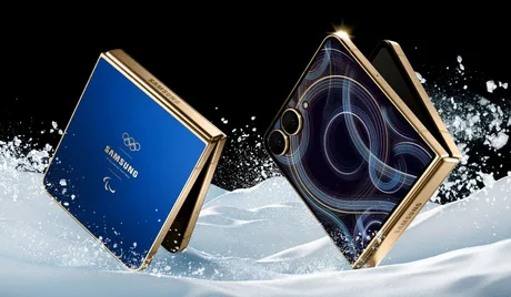Galaxy Z Flip7 ediție olimpică, dedicat sportivilor din Milano Cortina 2026.