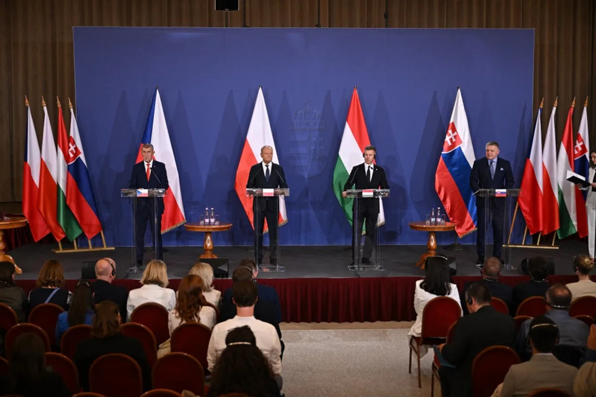 Liderii Grupului de la Vișegrad discută despre cooperarea regională.