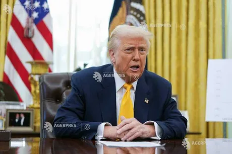 Donald Trump discutând despre politica antidrog a SUA.