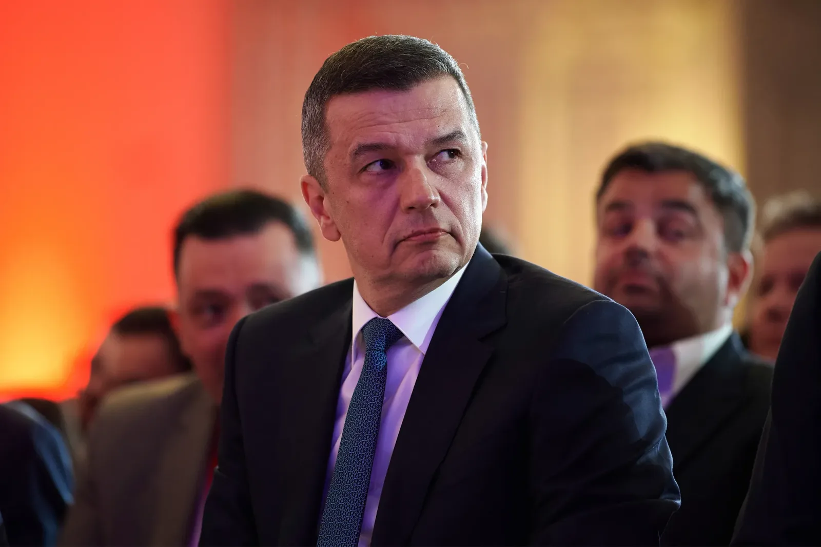 Sorin Grindeanu, lider PSD, exprimându-și opoziția față de guvernul Mureșan.