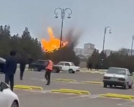 Explozie în Azerbaidjan, provocată de atacuri aeriene iraniene.