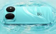 Smartphone-ul Huawei nova 16s Pro în apă, evidențiind designul său elegant.