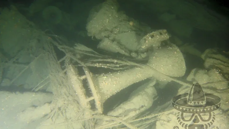 Epava cutterului Tampa, descoperită în adâncurile Atlanticului.