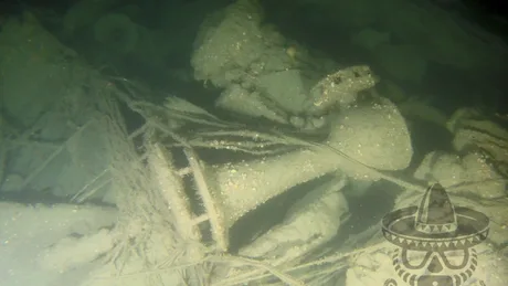 Epava cutterului Tampa, descoperită în adâncurile Atlanticului.