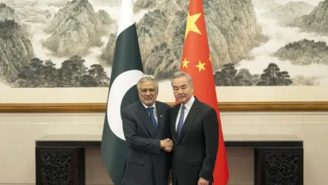 Întâlnire oficială între reprezentanți ai Chinei și Pakistanului.