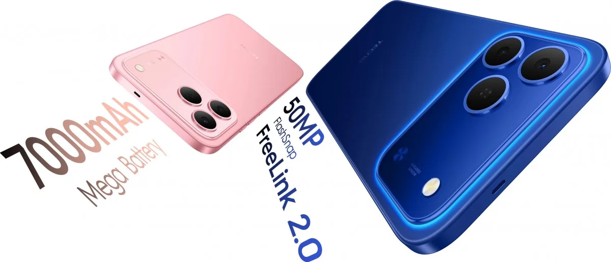 Smartphone cu baterie mare de 7000 mAh și cameră de 50 MP