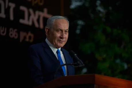 Benjamin Netanyahu vorbește despre relațiile cu Qatarul și Gaza.