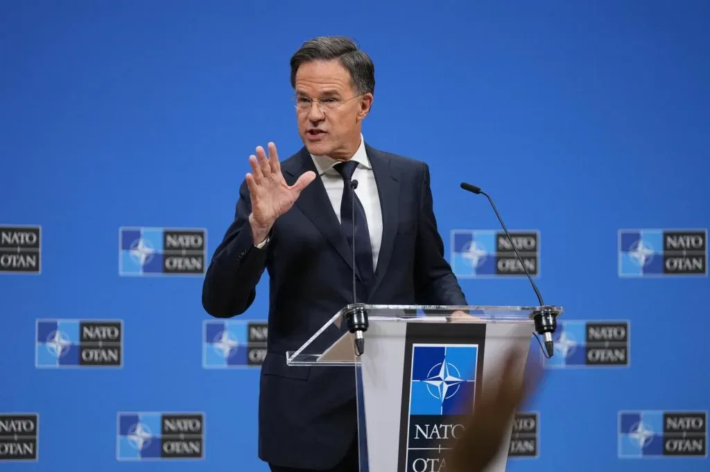 Mark Rutte vorbește despre cheltuielile de apărare la NATO.
