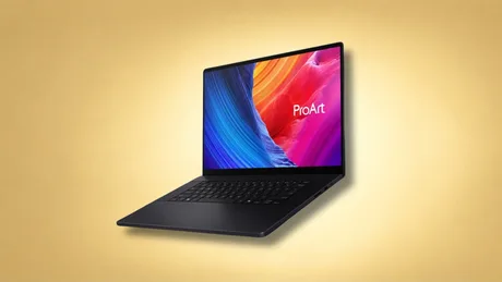 Laptopul ProArt 16 cu specificații avansate pentru creatori de conținut.