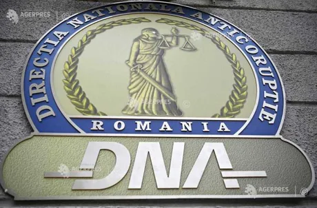 Logo-ul Direcției Naționale Anticorupție din România.