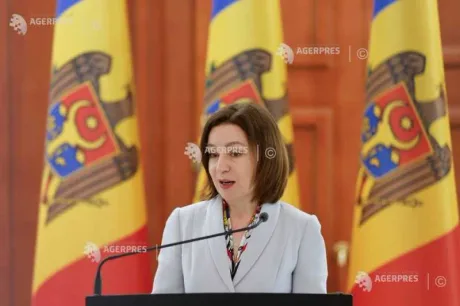 Maia Sandu vorbește despre solidaritatea cu România după atacul rusesc.