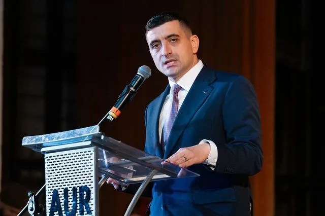 George Simion anunță moțiunea de cenzură împotriva Guvernului Bolojan.