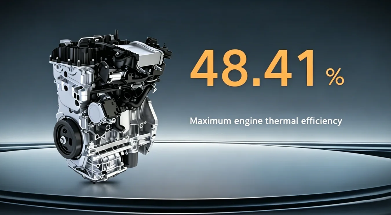 Motor hibrid cu eficiență termică de 48,4% pentru modelele Geely