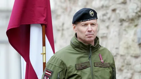 Generalul Kaspars Pudāns discută despre provocările apărării Letoniei.