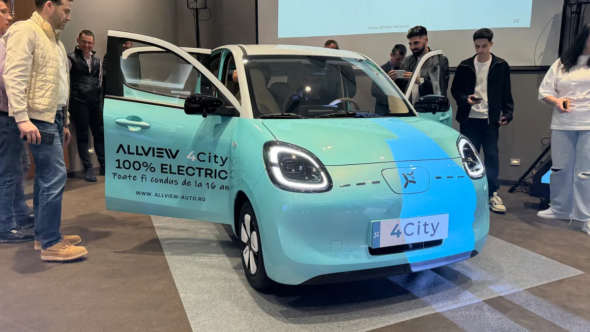 Allview 4City, vehicul electric urban, prezentat la eveniment.