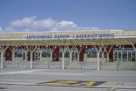 Aeroportul din Chania, locul incidentului cu zborul Ryanair.