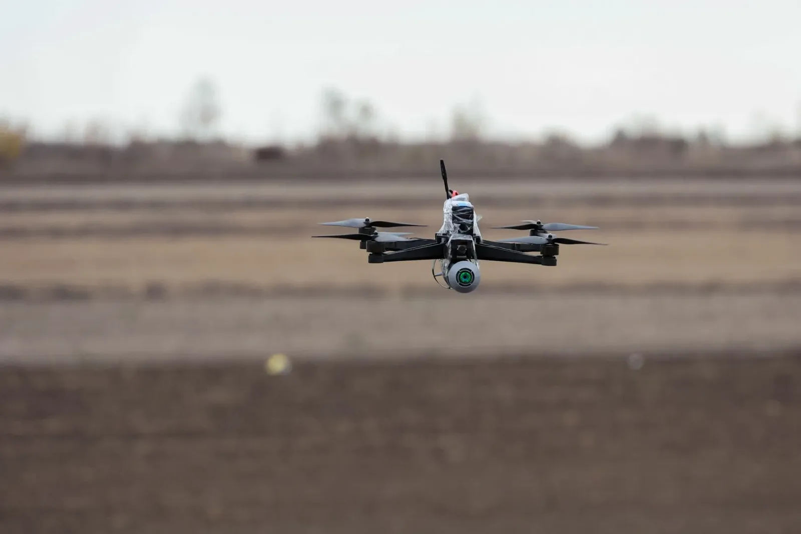Dronele sunt utilizate pentru apărarea aeriană în Moscova.