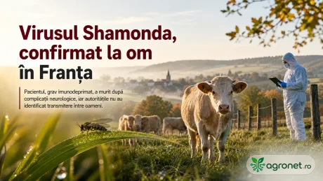 Virusul Shamonda a fost confirmat la un pacient din Franța, ridicând îngrijorări în zootehnie.