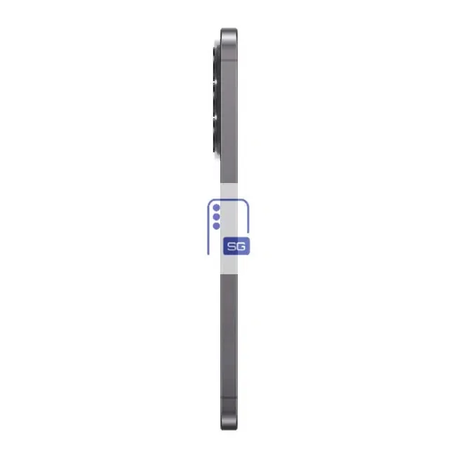 Profilul lateral al smartphone-ului Galaxy A57.