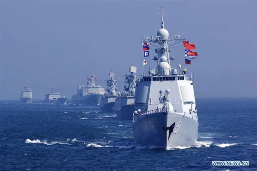 Nave chinezești în apropierea insulei Taiping, incident maritim semnificativ.