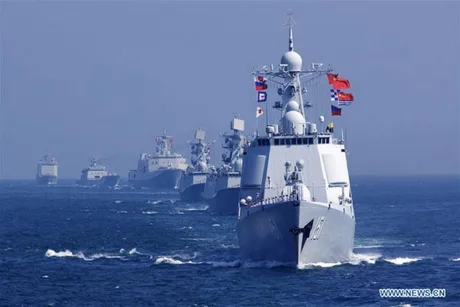 Nave chinezești în apropierea insulei Taiping, incident maritim semnificativ.