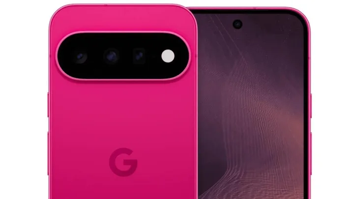 Dispozitiv Pixel într-o nuanță vibrantă, evidențiind designul modern și camera avansată.