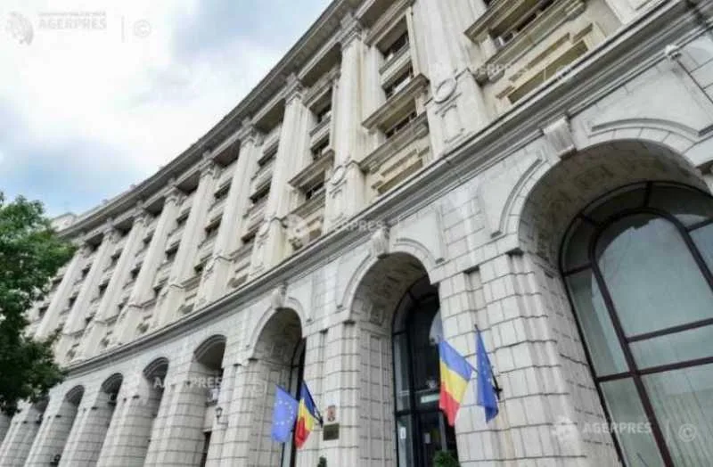Clădirea Ministerului Finanțelor, simbol al reformelor fiscale propuse.