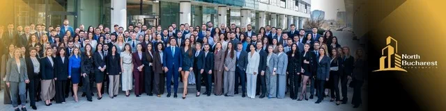 Echipa North Bucharest Investments la un eveniment recent, evidențiind succesul companiei.