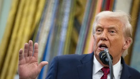 Donald Trump discută despre sancțiunile impuse Iranului și programul nuclear.