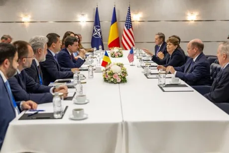 Întâlnire oficială între Nicușor Dan și investitori la New York.