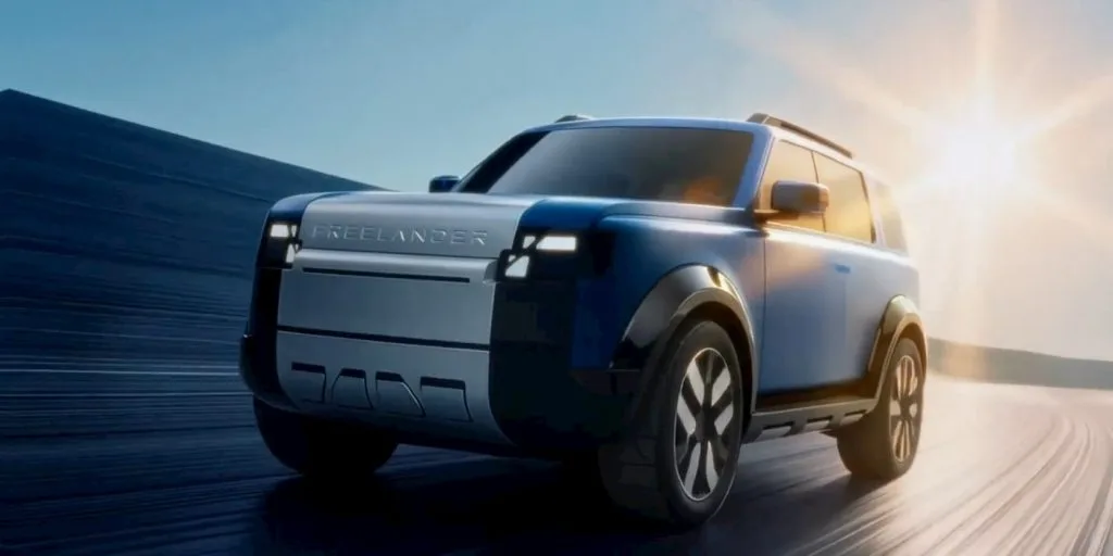 Noul Freelander electric, pregătit pentru aventuri off-road în China.
