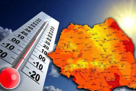Temperaturi extreme în România, cu valori record și caniculă prelungită.