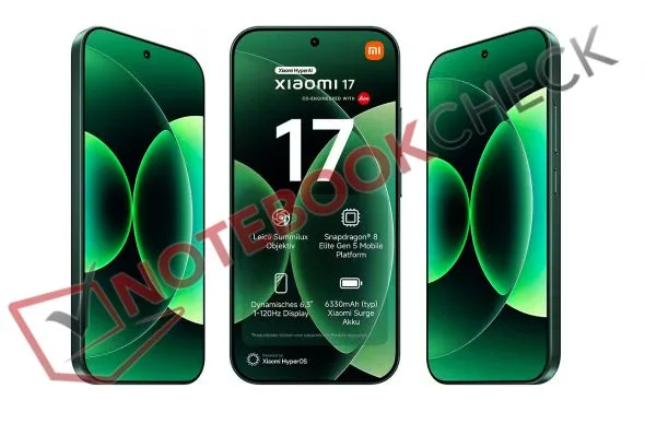 Xiaomi 17 cu specificații competitive pentru piața europeană.