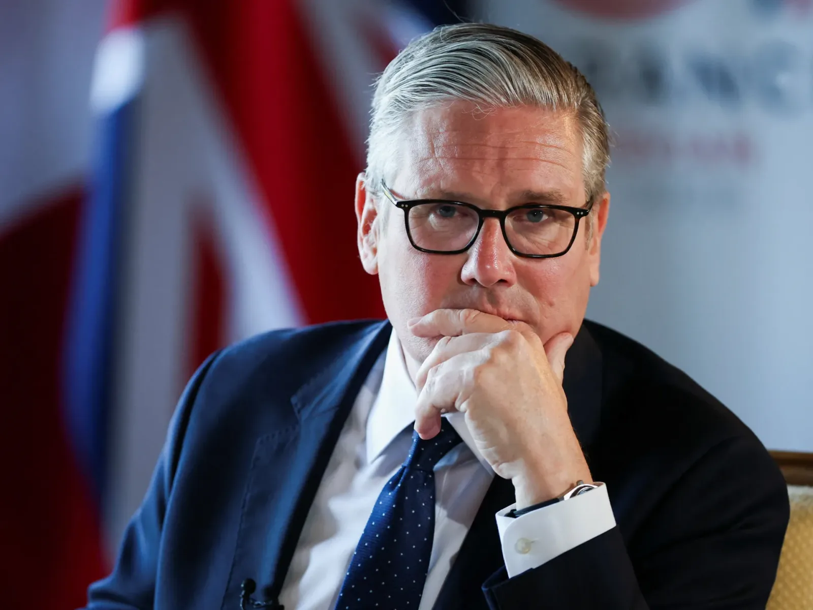 Keir Starmer exprimând îngrijorări legate de securitatea în Canalul Mânecii.