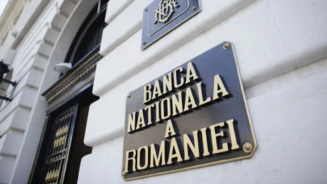 Clădirea Băncii Naționale a României, simbol al stabilității financiare.