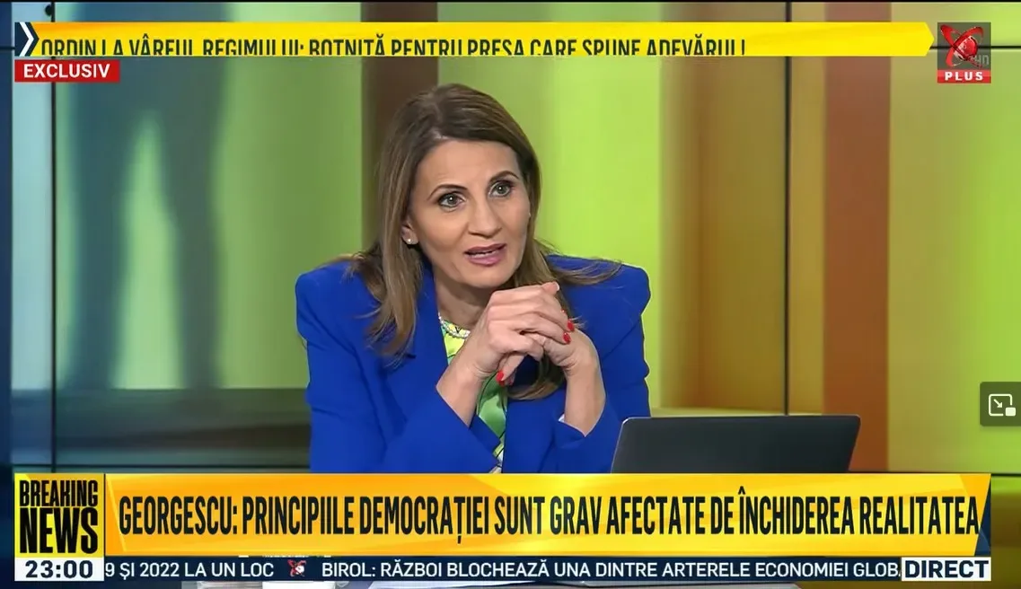 Anca Alexandrescu discută despre scăderea audienței și pierderile financiare.
