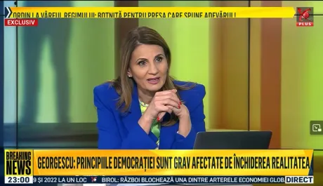 Anca Alexandrescu discută despre scăderea audienței și pierderile financiare.
